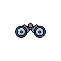 Binoculars icon illustration vector