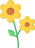 Flower Flat Icon vector