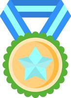 Medal Flat Icon vector