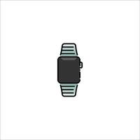 An apple watch icon on a white background vector