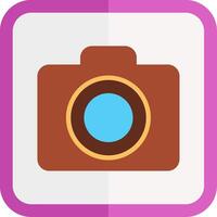 Camera Flat Icon vector