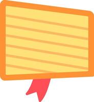 Message Flat Icon vector