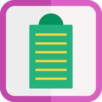 Battery Flat Icon vector