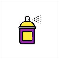 Spray can icon illustration vector