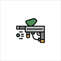A paint gun icon on a white background vector