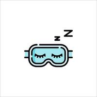 Sleep mask icon, sleep mask, sleep mask icon, sleep mask icon, sleep mask icon, vector