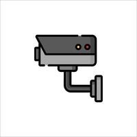 Security camera icon illustration vector