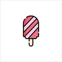 Ice cream icon illustration vector