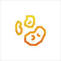 A logo for a company that makes dog food vector