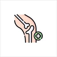 A hand with a bone and a cross on it vector