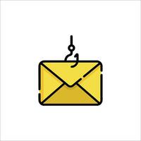 Email envelope icon illustration vector