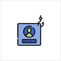 A person is sitting in a computer with a computer mouse vector