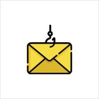 Email envelope icon vector