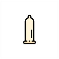A condom icon on a white background vector