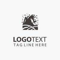 Granite Horizon stone logo vector