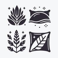 Restora Dream Pillow Sleep Logo vector