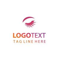 Blink Goddess Eye Lash Logo vector