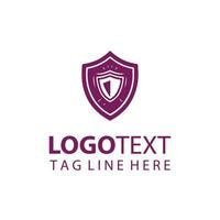 Iron Shield Logo Design vector