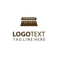 Bright Sweep Broom Logo vector