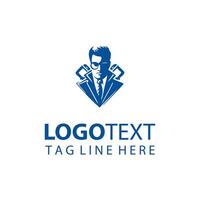 The Refined Touch Gentleman Logo vector