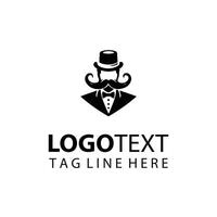 The Refined Look Gentleman Logo vector