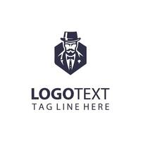 Genteel Gentleman Logo vector