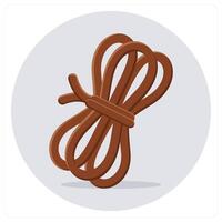 Rope and twine icon concept vector