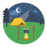 Barbecue and grill icon concept vector