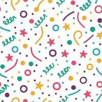 a colorful pattern with the words vector