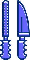 Sharpening Filled Slip Style Icon vector