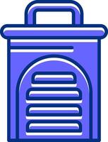 Slicer Filled Slip Style Icon vector