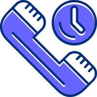 Support Filled Slip Style Icon vector