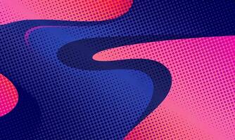Vibrant Abstract Waves with Dots Creating a Bold Visual Experience Under Neon Lights video