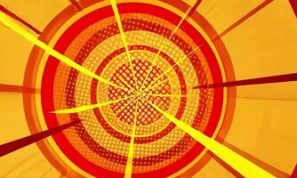 Dynamic Abstract Geometric Patterns with Intense Red and Yellow Color Scheme for Visual Impact video
