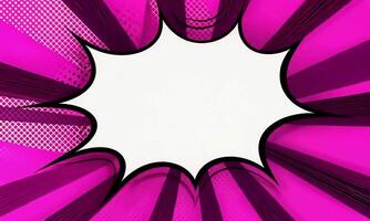 Dynamic and Vibrant Pop Art Burst Background with Space for Text - A Creative Expression video