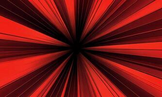dynamisk röd rader konvergerande in i en fokus punkt skapande ett engagerande abstrakt bakgrund video