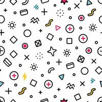 seamless pattern with vector