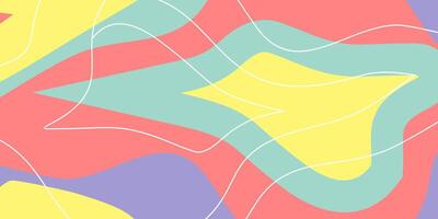 abstract colorful background with lines vector
