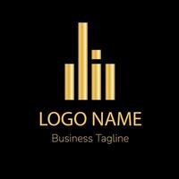 Gold Property Developers vector
