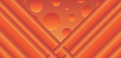 An orange background with a large number of lines vector
