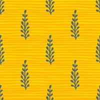 Stylish seamless leaf pattern with a modern twist. vector