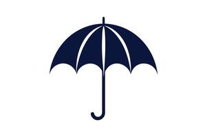an umbrella icon on a white background vector