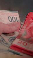 Counting Swiss Francs The Fascinating World of Currency Exchange in Action Today video