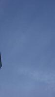 A Beautiful Clear Blue Sky Adorned with Subtle and Light Clouds Floating Gracefully video