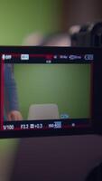Creating a Setup that Features an Empty Chair with Focus on Its Aesthetics and Layout video