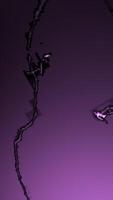An Abstract Purple Background Featuring a Unique and EyeCatching Line Design Element video