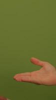 This textured green surface is ideal for stunning backgrounds or unique design elements video