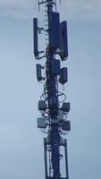 A Telecommunication Tower featuring Multiple Antennas designed for Enhanced Connectivity video