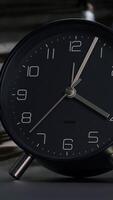 An Elegant Black Round Clock with a Beautifully Minimalist Design to Enhance Any Space video