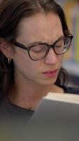 Engaging in focused reading activities in a library setting promotes better learning video